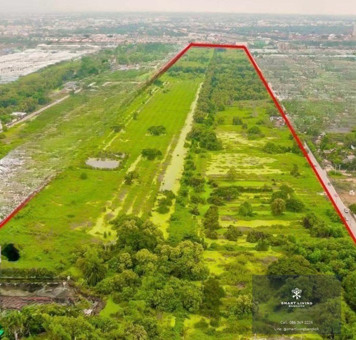 ขายที่ดินผืนใหญ่ โซนรังสิต ขนาดเกือบ 100 ไร่ ทำเลศักยภาพสูง ใกล้ศูนย์การค้าและโซนพาณิชย์ เหมาะพัฒนาโครงการและลงทุนระยะยาว แบ่งซื้อได้