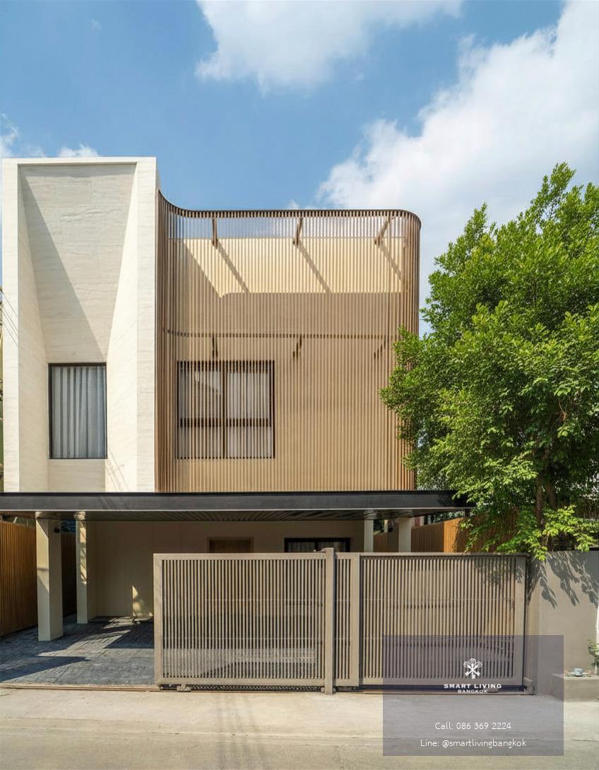 ขายบ้านเดี่ยวใหม่สไตล์โมเดิร์น GM5 Residence ย่านลาดปลาเค้า-เกษตรนวมินทร์ 3 ห้องนอน จอดรถ 3 คัน ใกล้ BTS