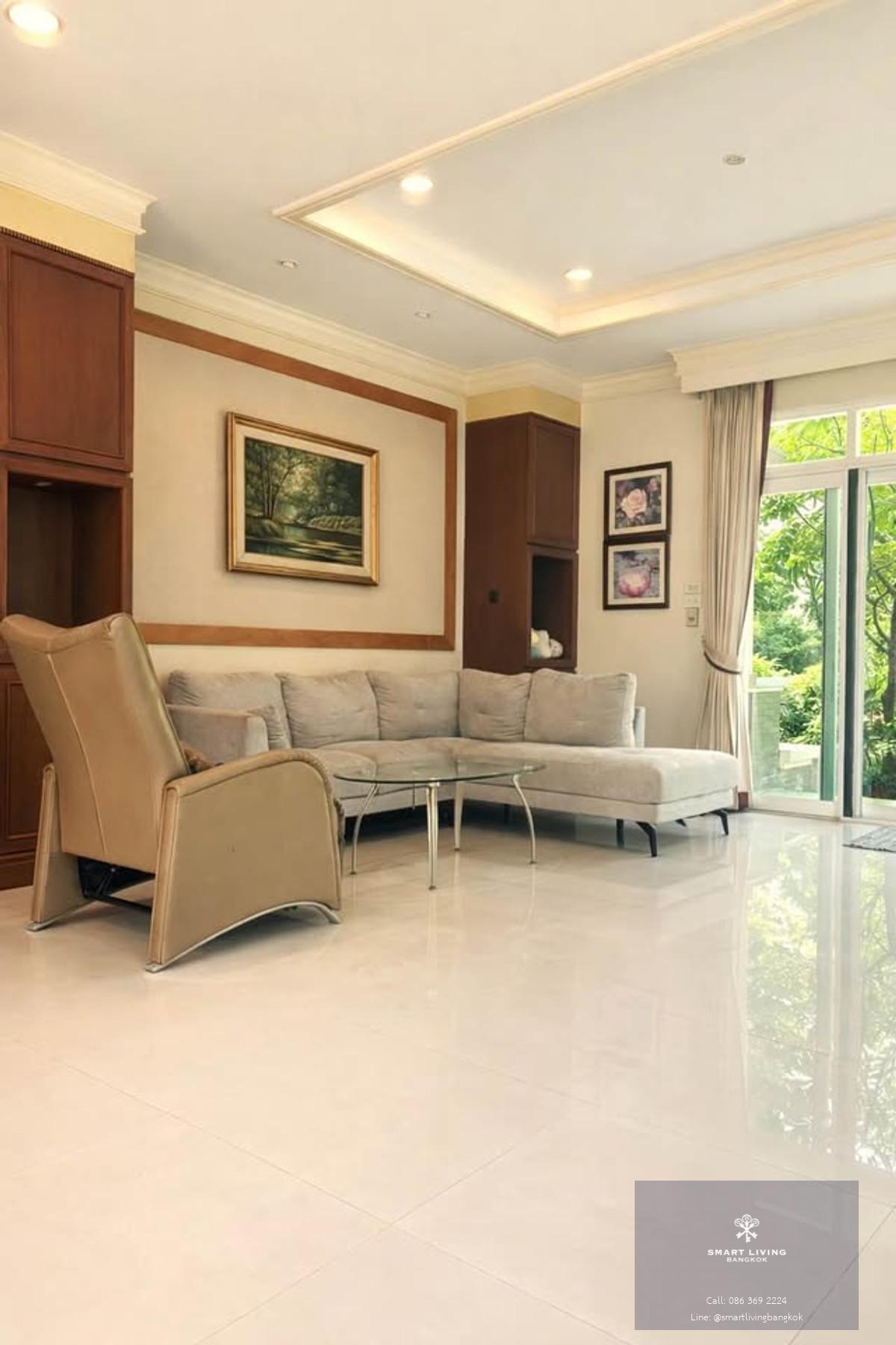 ขายบ้านเดี่ยวหลังมุม พัฒนาการ แปลงใหญ่ 100 ตร.วา ใกล้ทองหล่อ เหมาะอยู่อาศัยระยะยาว