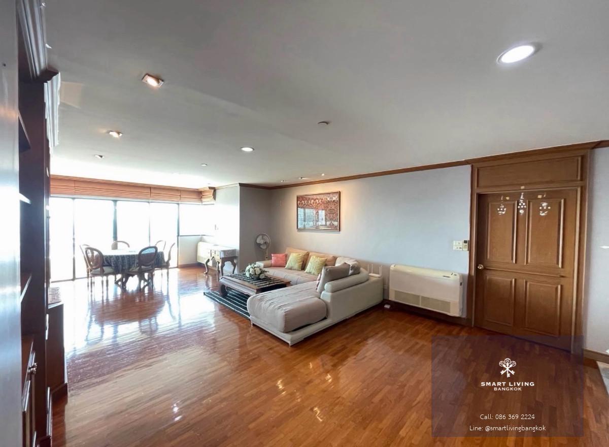 คอนโดให้เช่า Sathon Garden ใกล้ MRT ลุมพินี ห้องใหญ่ 220 ตร.ม 3 ห้องนอน รีโนเวทใหม่ พร้อมอยู่