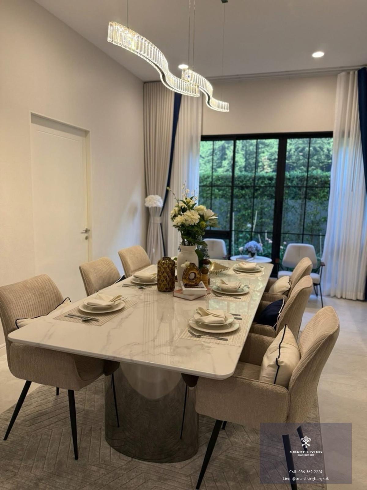 บ้านเดี่ยวหรูให้เช่า นาราสิริ พหลโยธิน–วัชรพล บ้านใหม่แต่งครบ 4 ห้องนอน พื้นที่ใหญ่ ถนนเทพรักษ์ ใกล้ทางด่วน