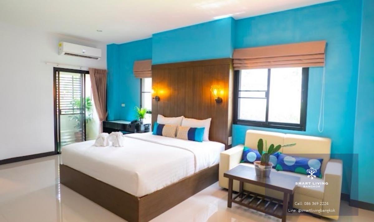 ขายโรงแรมบูทีค 4 ชั้น พร้อมดำเนินกิจการ  ทรัพย์สร้างรายได้ ROI 7% ใกล้มอเตอร์เวย์ และแหล่งอุตสาหกรรม