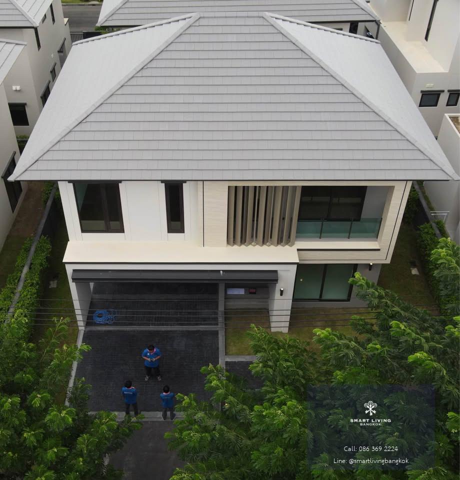 ให้เช่าบ้านเดี่ยวสร้างใหม่ 4 ห้องนอน (215 ตร.ม.) สภาพมือหนึ่ง ทำเลบางนา กม.5 หลัง The Forestias ตกแต่งครบพร้อมอยู่ แถมฟรี Wi-Fi ใกล้ MRT สายสีเหลือง