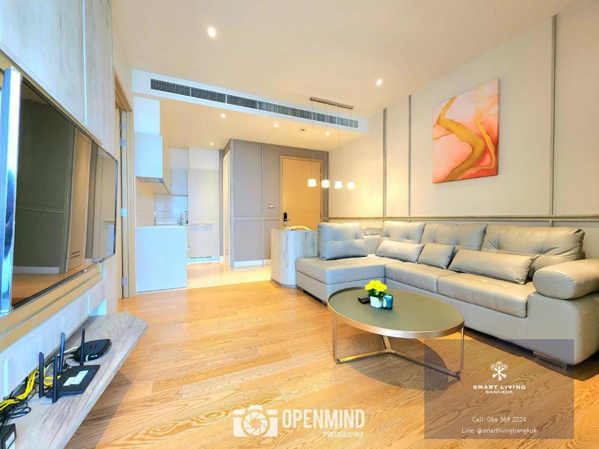 ให้เช่าคอนโดหรู Magnolias Waterfront Residences (ICONSIAM) วิวแม่น้ำเจ้าพระยาสวยงาม 60.58 ตร.ม.