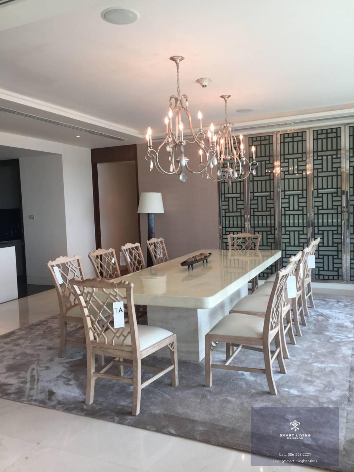 ✨ให้เช่าคอนโดหรูพร้อมบริการระดับโรงแรม 5 ดาว ที่ The St. Regis Bangkok 3ห้องนอน เฟอร์นิเจอร์ครบ มีทางเชื่อม BTS ราชดำริ ใกล้สวนลุมพินี,One Bangkok