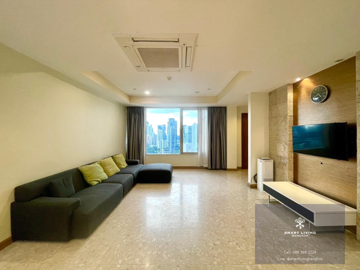 ให้เช่าคอนโด HAMPTON THONGLOR 10 (แฮมป์ตัน ทองหล่อ 10) ไซส์ครอบครัว 162 ตร.ม. 3 ห้องนอน