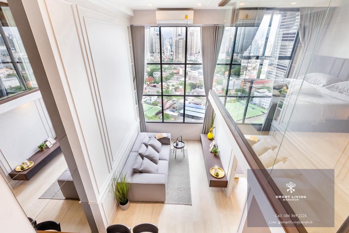 ขายคอนโดดูเพล็กซ์เพื่อการลงทุน Knightsbridge Prime Sathorn ทำเลศูนย์กลางธุรกิจ