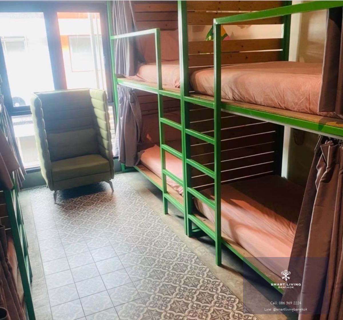 ขายอาคารพาณิชย์ (Hostel) 4 ชั้น ราชเทวี ใกล้ BTS เดินได้ 3-5 นาที ทำเลทองใจกลางเมือง เหมาะทำธุรกิจที่พัก/โฮสเทล 28 เตียง ใกล้สยาม MBK