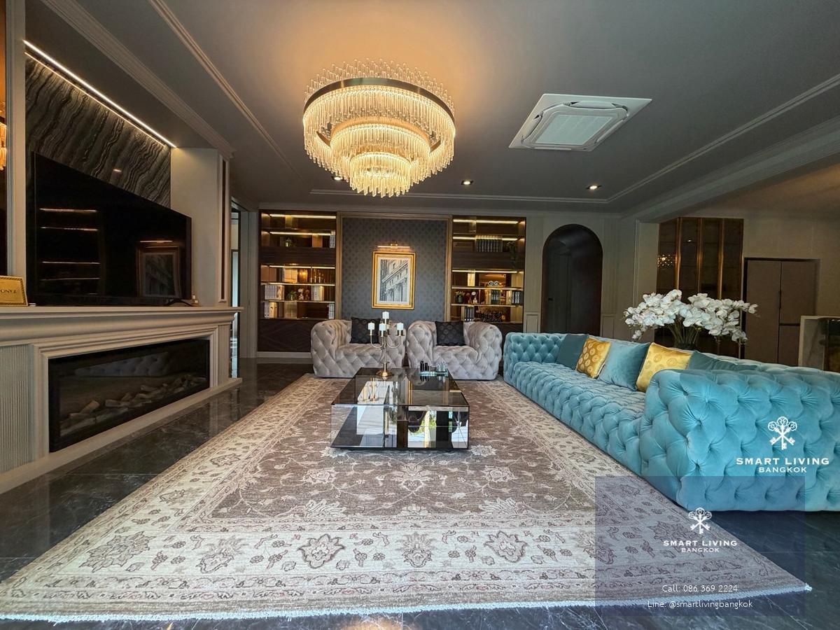 บ้านหรูพร้อมลิฟต์ส่วนตัวและสระว่ายน้ำ ที่นิชดา โอนิกซ์ 
 บ้านเดี่ยวกว้างขวาง ออกแบบในสไตล์ Art Deco หรูหรา สร้างด้วยวัสดุนำเข้าระดับพรีเมียม