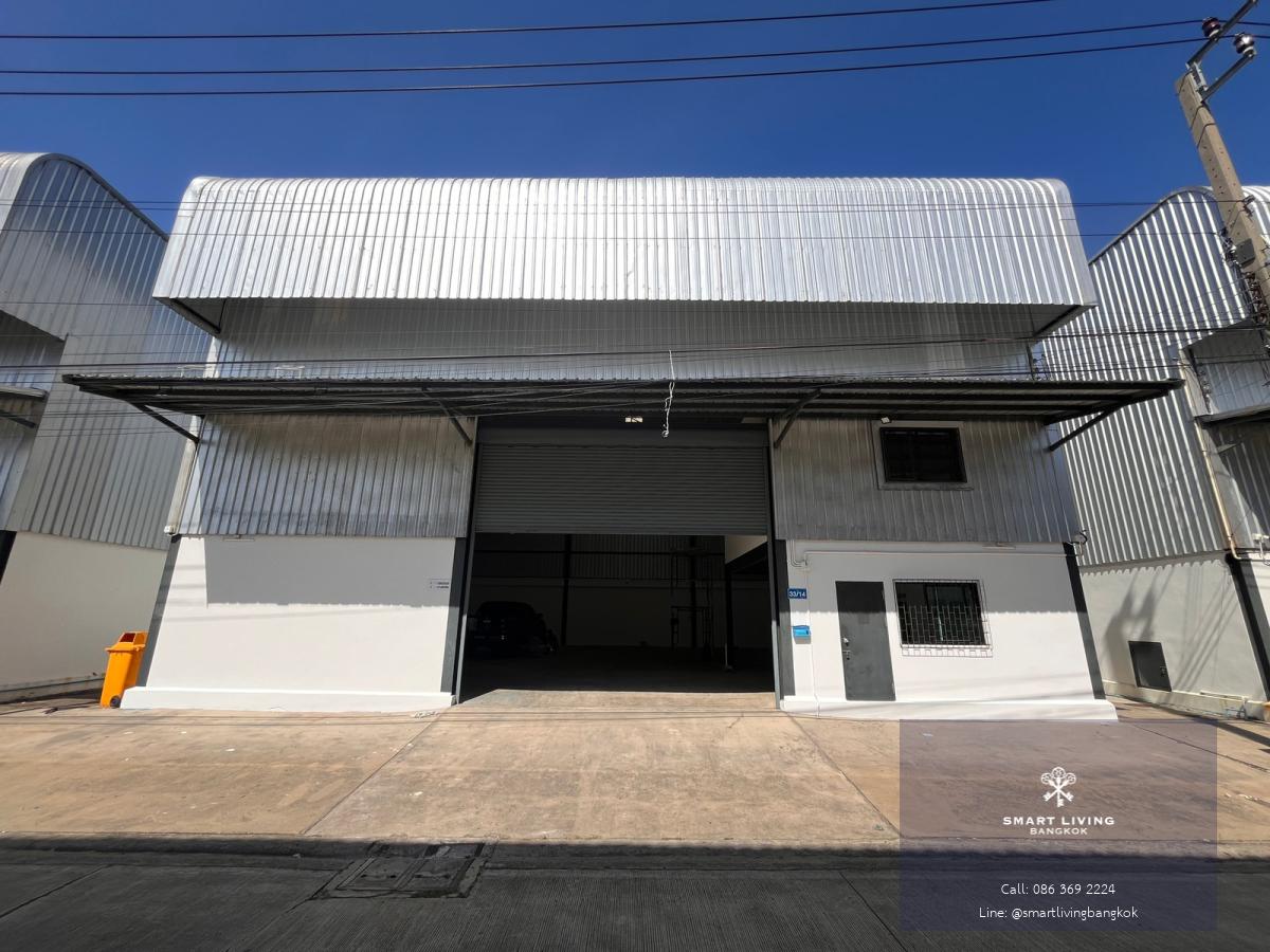 ให้เช่าโกดังพร้อมออฟฟิศ ลาดกระบัง 14 ทำเลทอง ใกล้มอเตอร์เวย์  (มี 2 ขนาดให้เลือก)