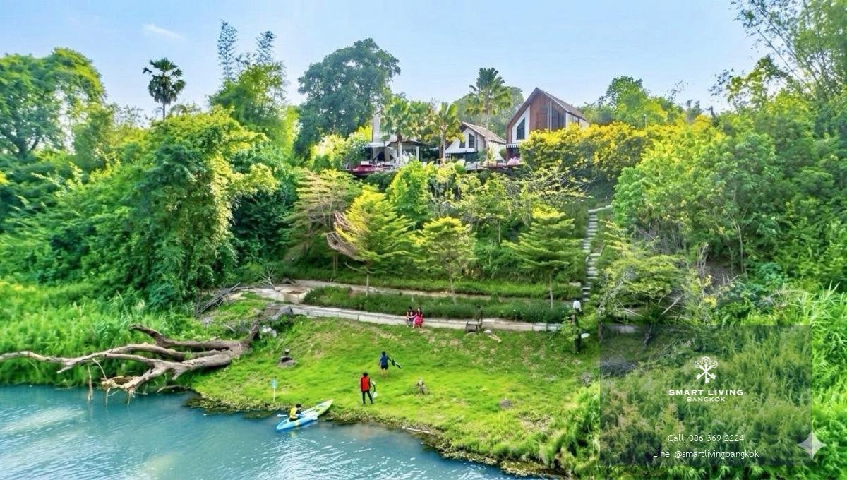 พูลวิลล่าริมแม่น้ำป่าสัก แก่งคอย สระบุรี บ้านพักตากอากาศพร้อมสระว่ายน้ำส่วนตัว ทำเลใกล้กรุงเทพ เหมาะอยู่อาศัยหรือสร้างรายได้จากการปล่อยเช่า