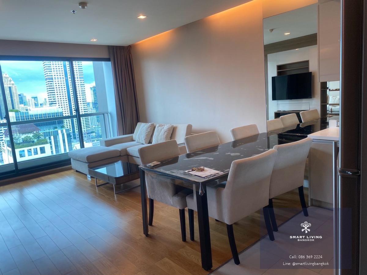 ขายคอนโด Address Sathorn 2 ห้องนอน ทำเล CBD ใกล้ One Bangkok และสวนลุมพินี เหมาะอยู่อาศัยและลงทุน