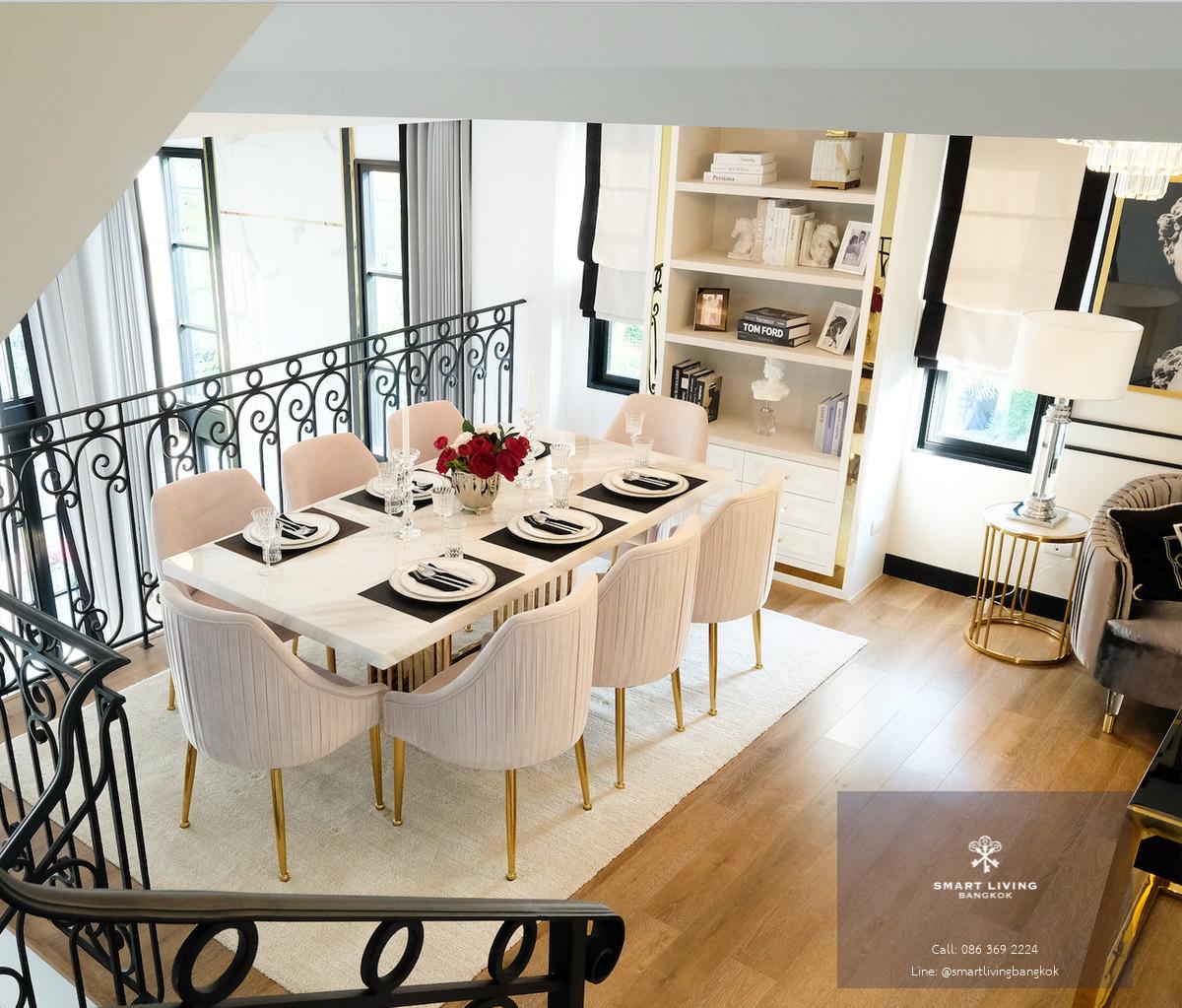 🔥 ให้เช่าบ้านหรู Maison Blanche สุขุมวิท 67 | 3 ห้องนอน 301 ตร.ม. | ใกล้ BTS พระโขนง