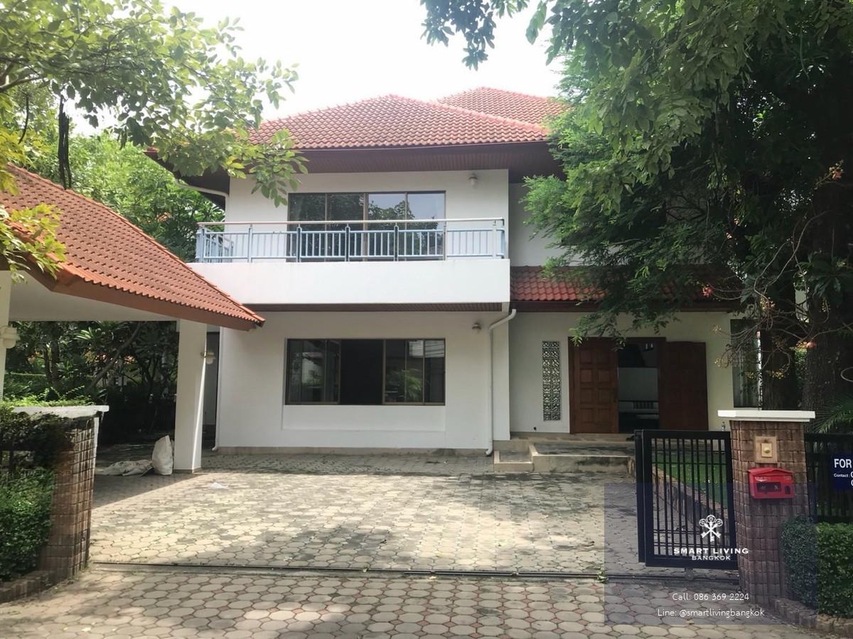 ขายบ้านเดี่ยว Nichada Thani แจ้งวัฒนะ ใกล้ ISB บ้านพร้อมสระส่วนตัว 4 ห้องนอน ที่ดิน 182 ตร.ว นนทบุรี