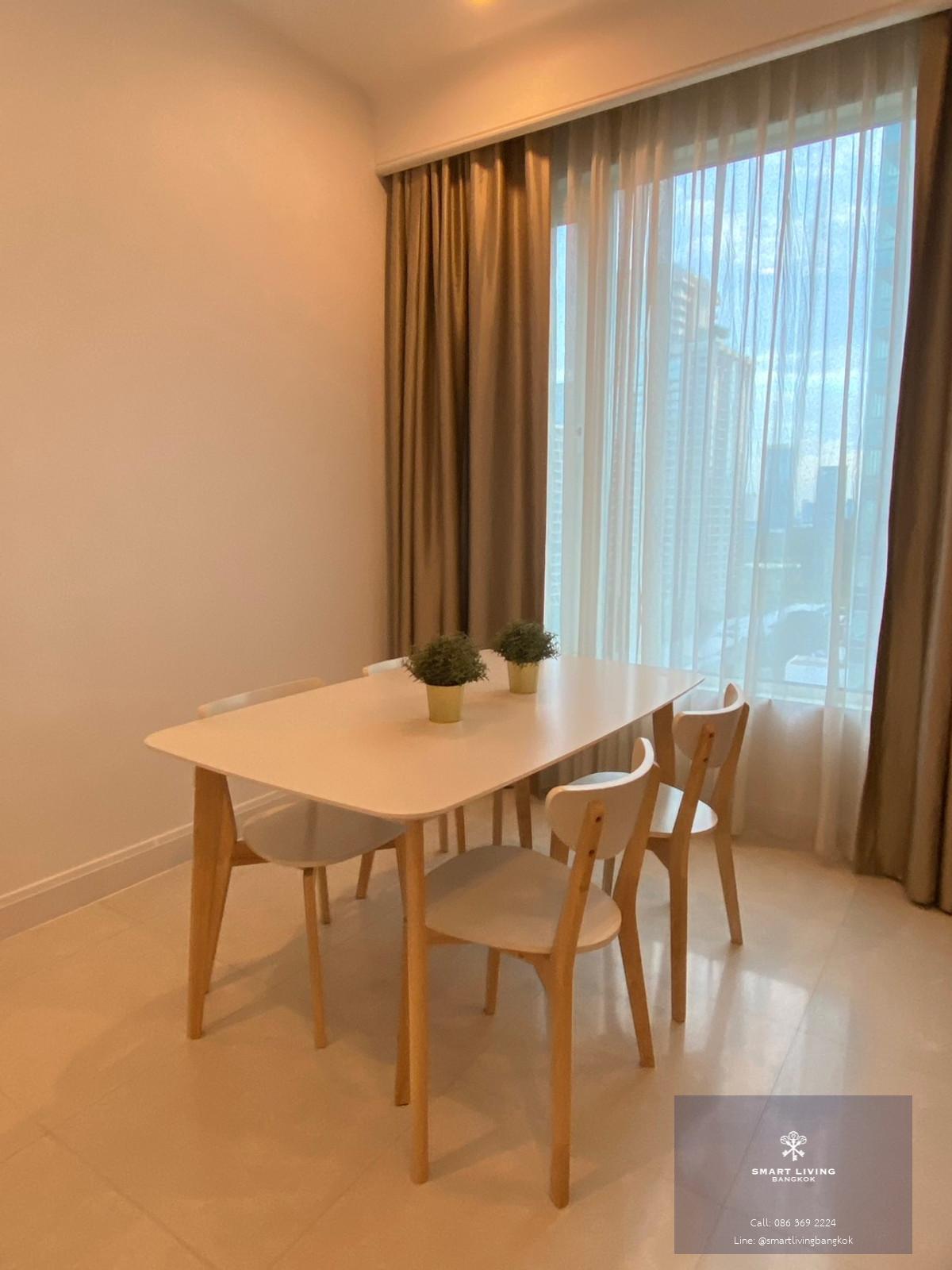 ✨ For Rent Luxury Condo | Q Langsuan | 2 Bed 2 Bath | 106 sqm | BTS Chit Lom | BTS Ratchadamri | Langsuan | Pool View | Garden View | Recently Renovated | Parking Included