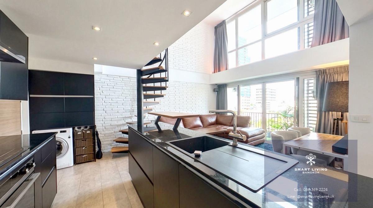 ดูเพล็กซ์ DLV Thonglor 20 ขนาด 110 ตร.ม 2 ห้องนอน ให้เช่า พร้อมอยู่ เม.ย. 2569