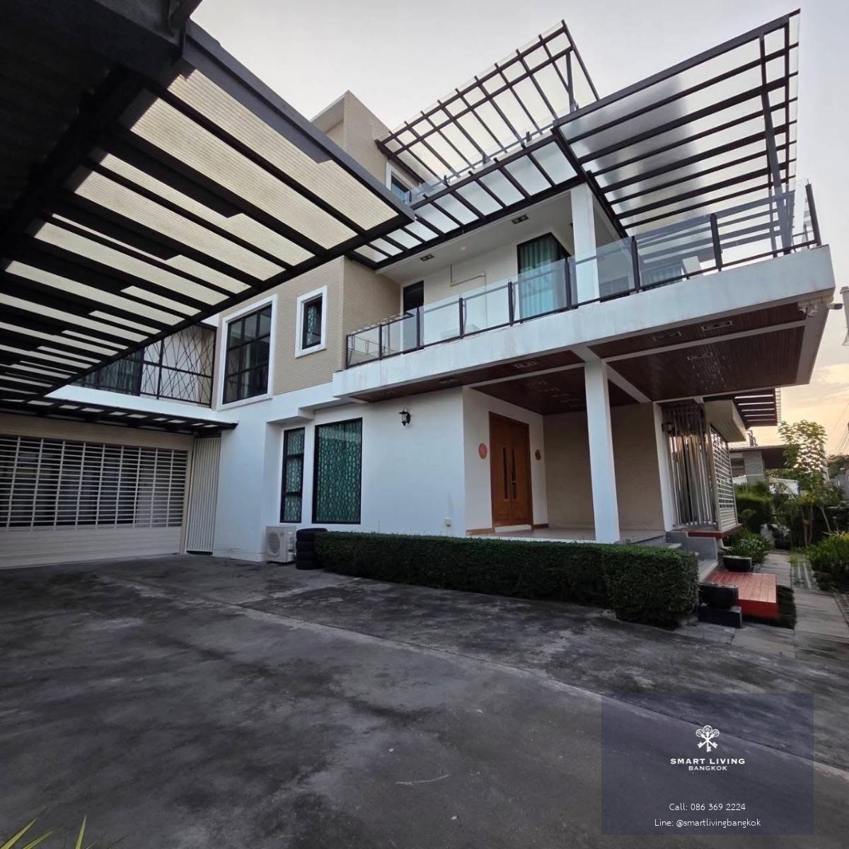 บ้านเดี่ยวสุขุมวิท 101 หลังใหญ่ ใกล้ BTS ปุณณวิถี พร้อมลิฟต์ส่วนตัวและที่ดินขนาดใหญ่ เหมาะอยู่อาศัยและลงทุน