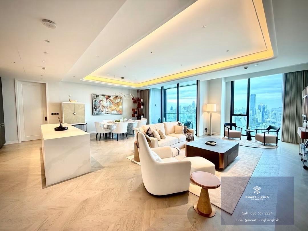 คอนโดหรูให้เช่า One89 Wireless ใกล้ BTS เพลินจิต ตรงข้ามสวนลุมพินี พื้นที่ขนาดใหญ่ 218 ตร.ม ชั้นสูง พร้อมลิฟต์ส่วนตัว