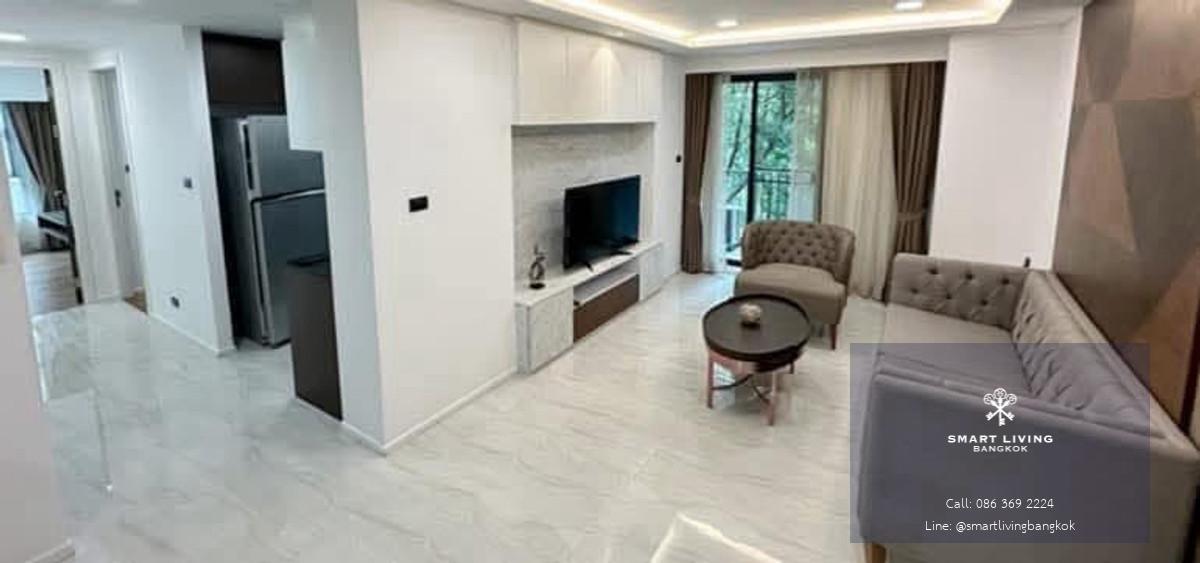 ให้เช่า คอนโด 2ห้องนอน ได้รับการออกแบบอย่างพิถีพิถันพร้อมห้องใหม่ทั้งหมด ตกแต่งพร้อมเฟอร์นิเจอร์ครบครัน ห่างจาก BTS ทองหล่อเพียง 200 เมตร