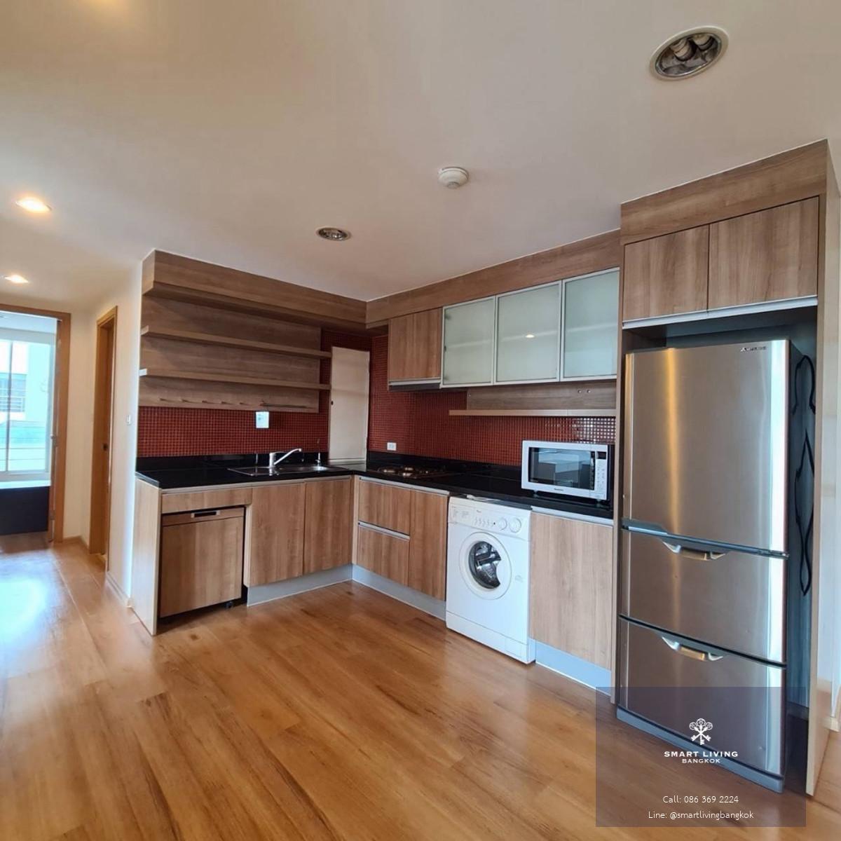 ให้เช่าห้องขนาดใหญ่  2 ห้องนอน พื้นที่ 107 ตร.ม ทำเลหลังสวน ใกล้ BTS ชิดลม ใจกลางเมือง เหมาะอยู่อาศัยระยะยาว