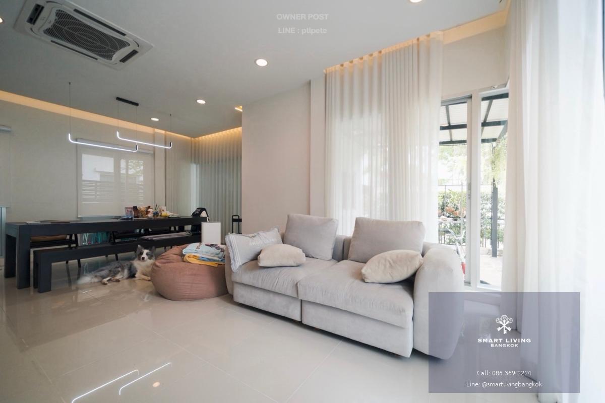 บ้านเดี่ยว Bangkok Boulevard Rama 9 ศรีนครินทร์ 3 ห้องนอน เลี้ยงสัตว์ได้ ทำเลใกล้ห้างและโรงเรียนนานาชาติ
