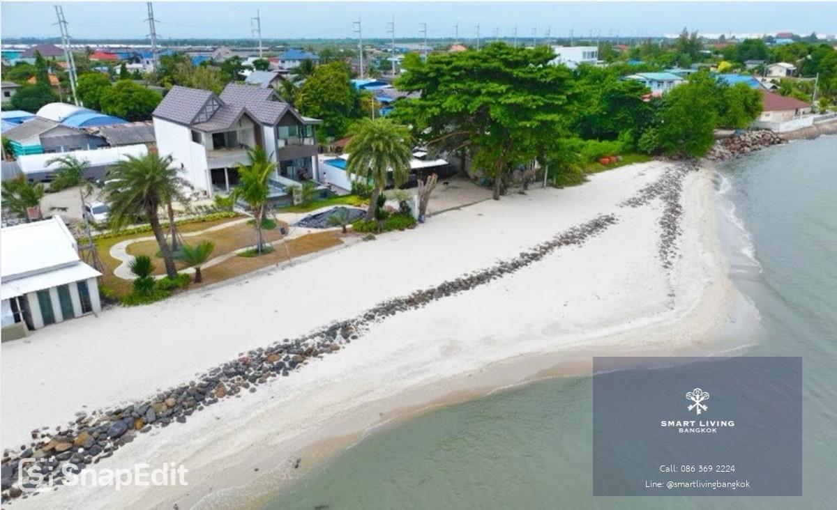 ขายบ้านติดทะเล เพชรบุรี | บ้านหน้าหาด| สระว่ายน้ำส่วนตัว| วิวทะเลแหวก | ใกล้หัวหิน