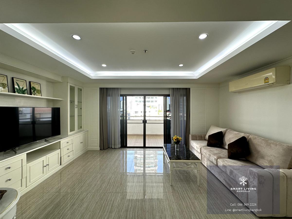 ให้เช่าคอนโด M Towers (เอ็ม ทาวเวอร์ส) สเปซใหญ่พิเศษ 120 ตร.ม. 2 ห้องนอน ทำเลใจกลางเมือง ใกล้ BTS พร้อมพงษ์