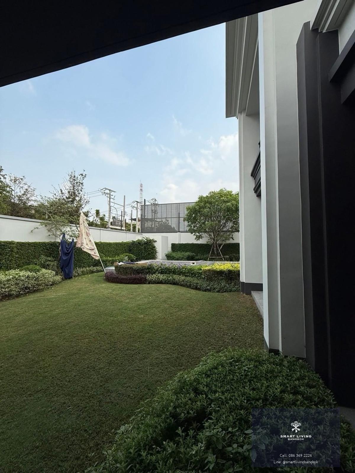 ให้เช่า/ ขาย บ้านเดี่ยว 5 ห้องนอน พร้อมสระว่ายน้ำ ใกล้ Brighton College Bangkok ทำเล กรุงเทพกรีฑา เลี้ยงสัตว์ได้