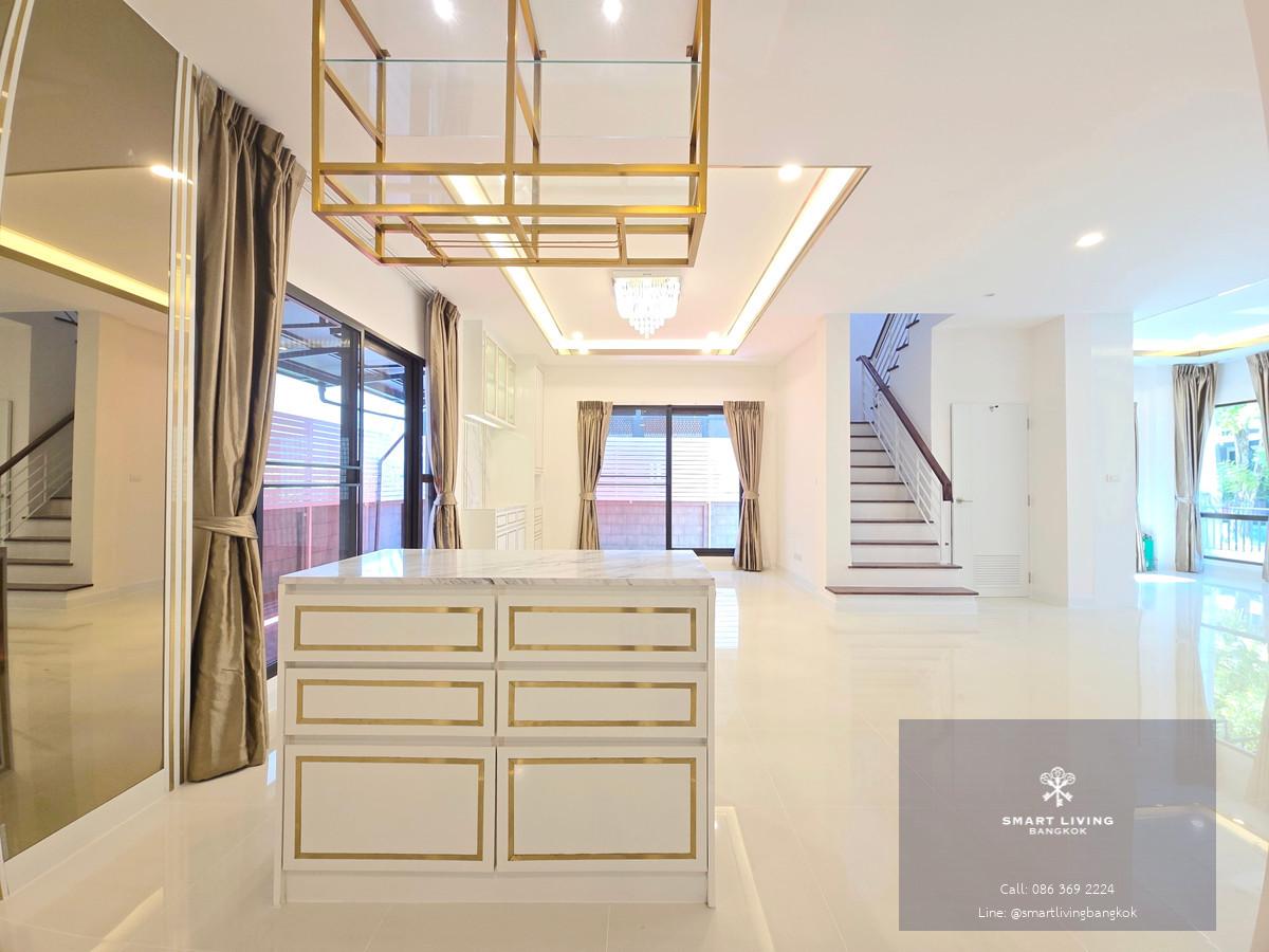 ขายบ้านเดี่ยวพร้อมอยู่  (65.9 ตร.ว. 4 นอน 4 น้ำ) รีโนเวทใหม่ทั้งหลัง ทำเลพัฒนาการ ใกล้ MRT ศรีนุช และ ARL หัวหมาก