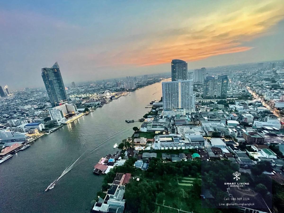 คอนโดวิวโค้งแม่น้ำเจ้าพระยา Chapter เจริญนคร–ริเวอร์ไซด์ ใกล้ ICONSIAM มองเห็น Asiatique พร้อมอยู่