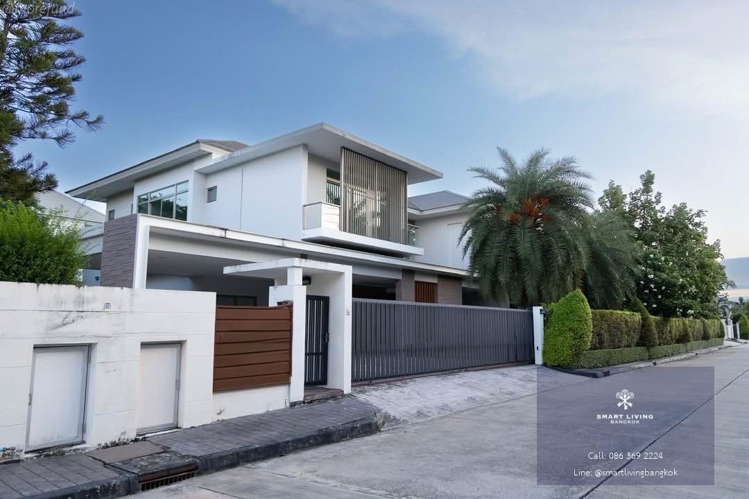 ขายบ้านเดี่ยวหรู Perfect Masterpiece Sukhumvit 77 ใกล้สุวรรณภูมิ Private Zone บ้านใหม่ไม่เคยอยู่ หลังใหญ่ พร้อมพื้นที่ใช้สอยกว้างขวาง ทำเลเงียบสงบ เป็นส่วนตัว ราคาพิเศษ 45 ล้านบาท