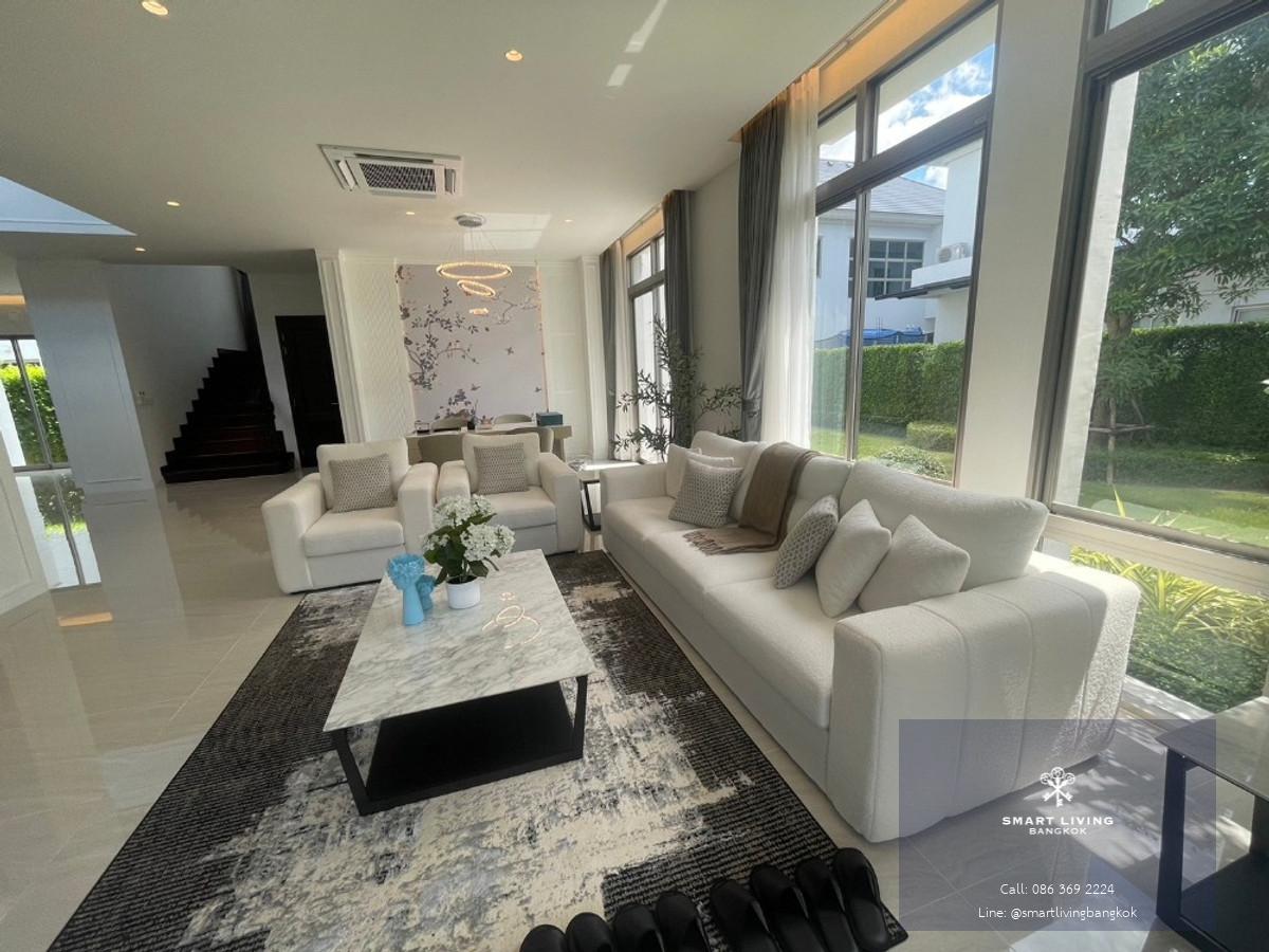 ขาย/ให้เช่า บ้านเดี่ยวหรู 2ชั้น ระดับ Ultra Luxury ขนาด 550 ตรม. เฟอร์นิเจอร์สวย ตกแต่งครบ ใกล้โรงเรียนนานาชาติชั้นนำ เดินทางสะดวก