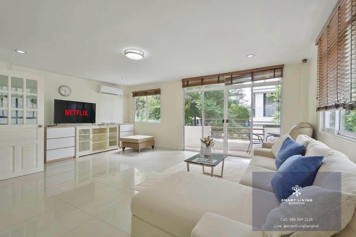 🌟 ให้เช่าทาวน์โฮมหรูใจกลางสุขุมวิท 4 ห้องนอน พื้นที่สวนข้างบ้าน เฟอร์นิเจอร์ตกแต่งครบ ใกล้ BTS พร้อมพงษ์ พร้อมอยู่