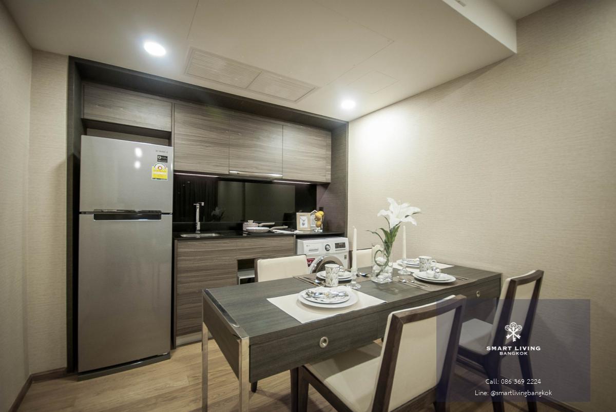 คอนโดให้เช่า Klass Langsuan ใกล้ BTS ชิดลม 300 เมตร 1 ห้องนอน 46 ตร.ม. ใกล้ Central Chidlom Central Embassy Central World