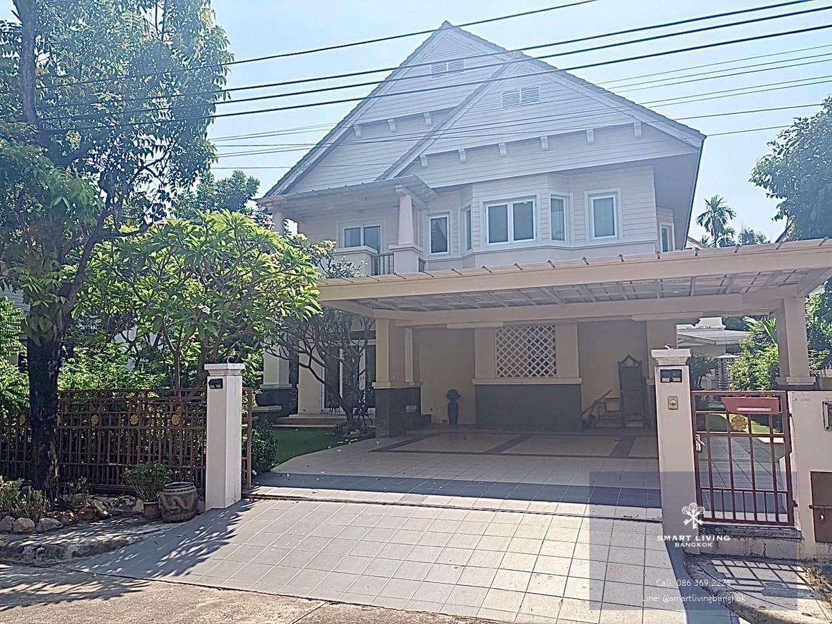 ขายบ้านเดี่ยวหลังมุม พัฒนาการ แปลงใหญ่ 100 ตร.วา ใกล้ทองหล่อ เหมาะอยู่อาศัยระยะยาว