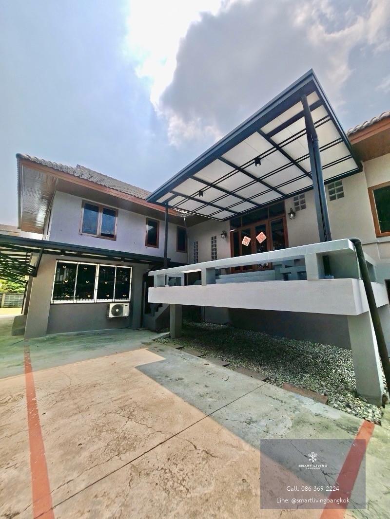 ขายที่ดินผืนใหญ่ งามวงศ์วาน 595 ตร.ว. ขายในราคาที่ดิน พร้อมบ้านเดี่ยว 500 ตร.ม.