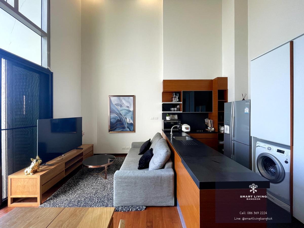 Ashton Morph for rent! 🔥Pet-friendly 2 bedroom duplex 110 sq.m fully furnished with private pool near BTS Thonglor