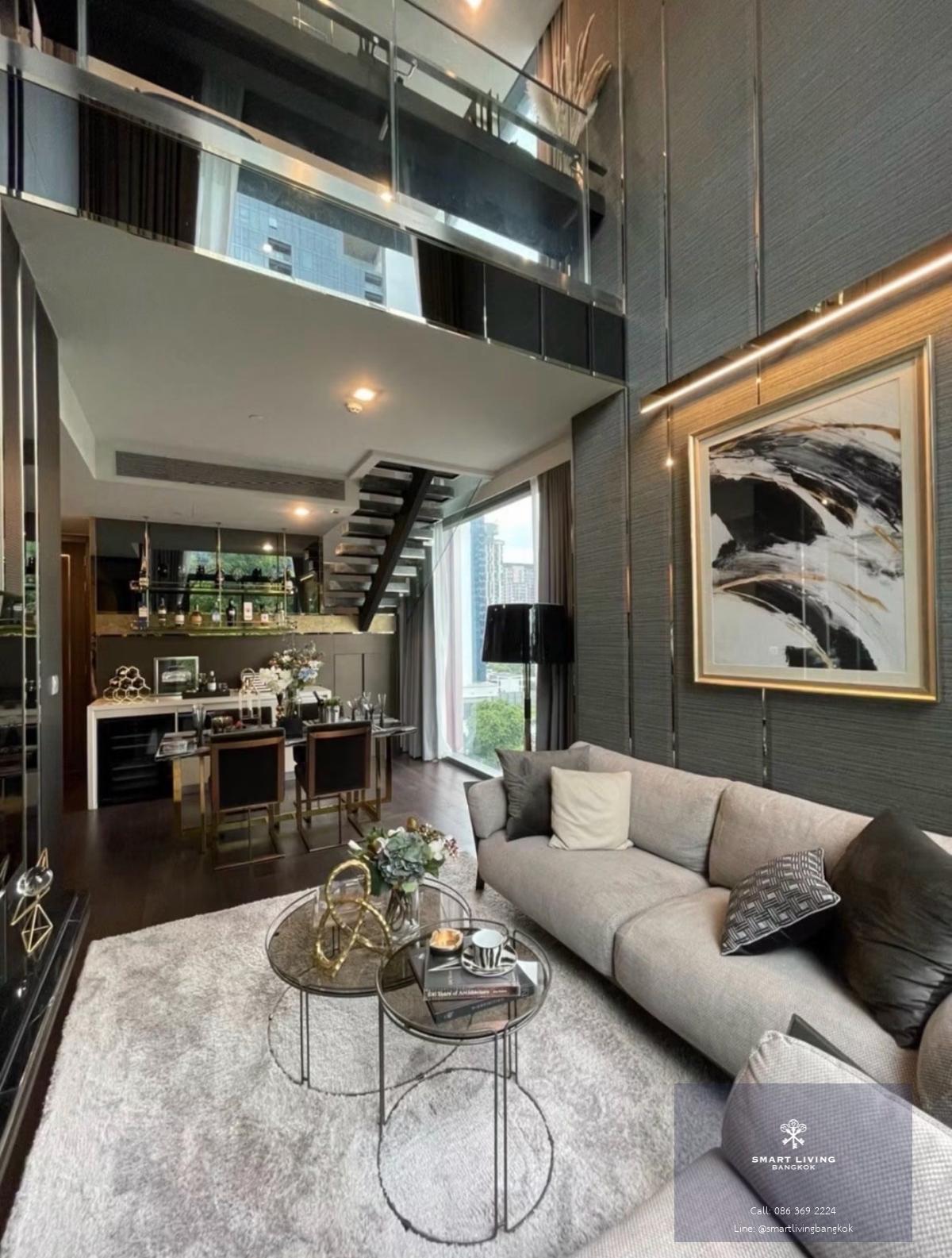 ขาย/เช่า คอนโด Laviq Sukhumvit 57 ห้อง Duplex มุม ชั้นสูง ใกล้ BTS ทองหล่อ 200 เมตร ขนาดใหญ่ 2 ห้องนอน พร้อมที่จอดรถ