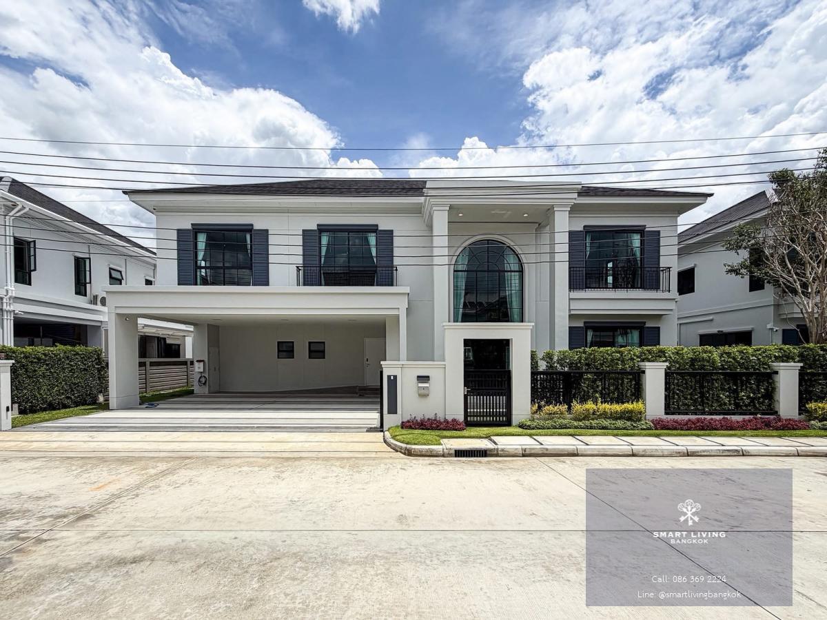 ให้เช่าบ้านเดี่ยวหรู เศรษฐสิริ ดอนเมือง หลังใหญ่ 5 ห้องนอน ใกล้โรงเรียนนานาชาติ Harrow และสนามบินดอนเมือง