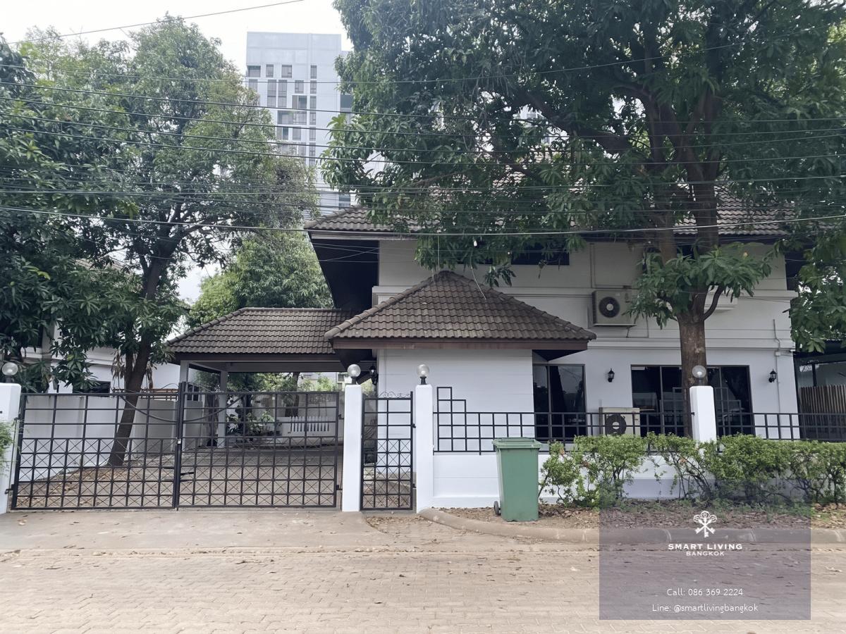 ให้เช่าโฮมออฟฟิศขนาดใหญ่ ประชาอุทิศ-เลียบด่วนฯ (12ห้อง 390ตร.ม.) ที่ดินกว้าง 139 ตร.ว. ทำเลทองธุรกิจ ใกล้ CDC และทางด่วน จอดรถได้เยอะ