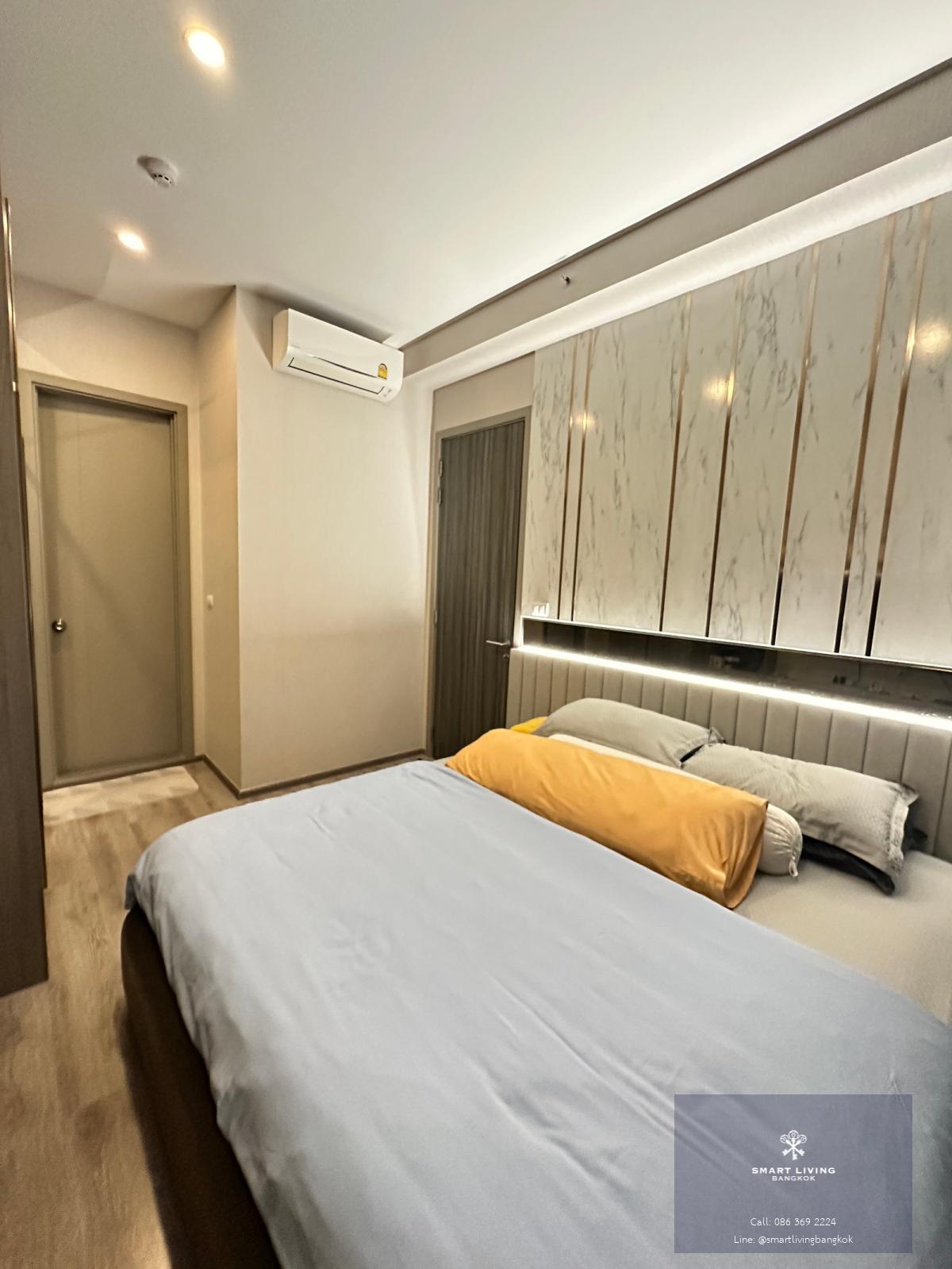 ขายคอนโดหรูชั้นบนสุด (Top Floor ) ขนาด 54.8 ตร.ม. ฟังก์ชันยืดหยุ่น 2 ห้องนอน ทำเลอ่อนนุช พร้อมระบบ Auto Parking และ Shuttle Service ส่ง BTS