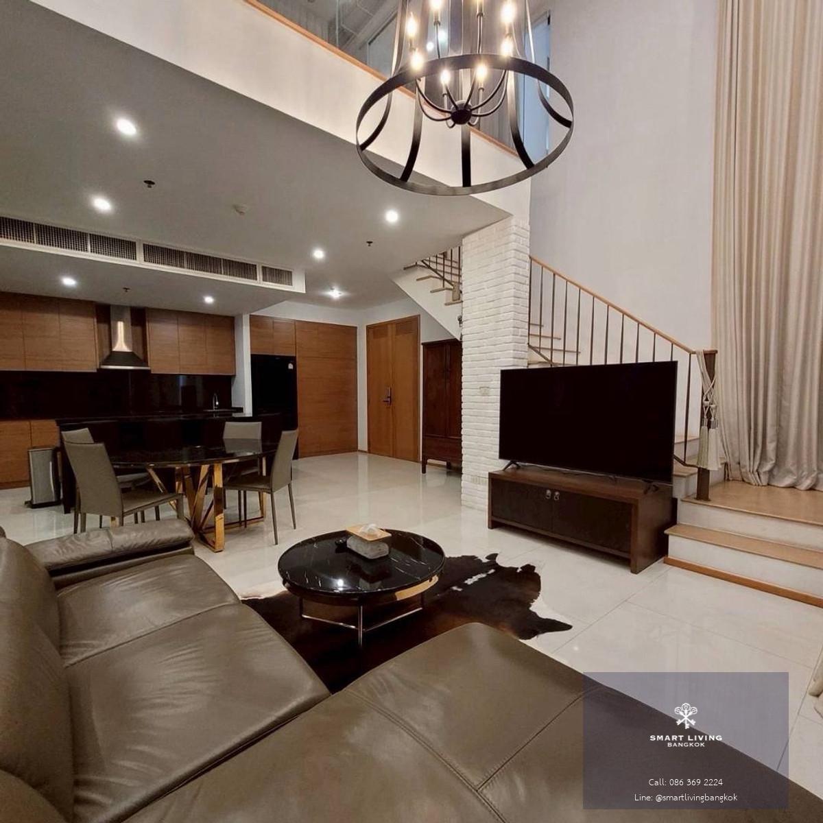 ขาย / ให้เช่าคอนโดดูเพล็กซ์ 1 ห้องนอน ขนาดใหญ่ ใกล้ BTS พร้อมพงษ์ สุขุมวิท 24