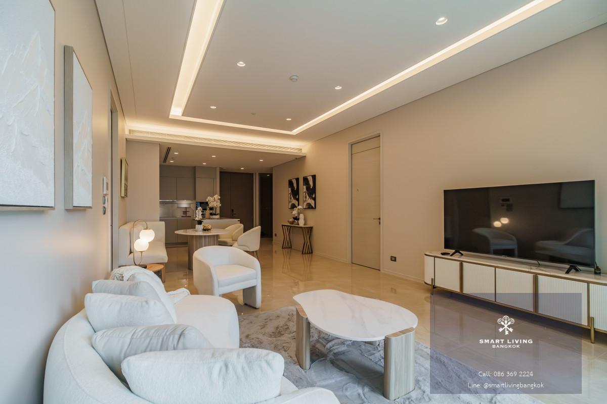 ✨Ultra Luxury Branded Residence by The Residences at Sindhorn Kempinski Spacious 2-Bedroom Unit with Full Services Live like a 5-Star Hotel in the Heart of Bangkok