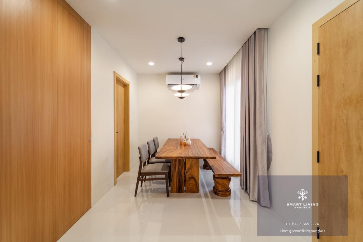 ขายบ้านเดี่ยวใหม่สไตล์โมเดิร์น GM5 Residence ย่านลาดปลาเค้า-เกษตรนวมินทร์ 3 ห้องนอน จอดรถ 3 คัน ใกล้ BTS