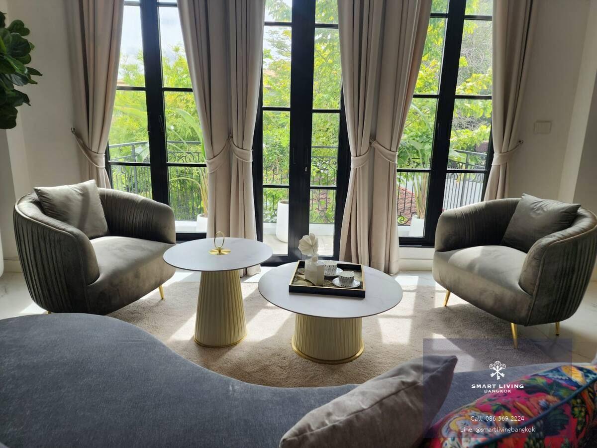 🔥 ให้เช่า บ้านเดี่ยวหรู Maison Blanche สุขุมวิท 67 | 5 ห้องนอน 412 ตร.ม. | ทำเล Prime ใกล้ BTS พระโขนง