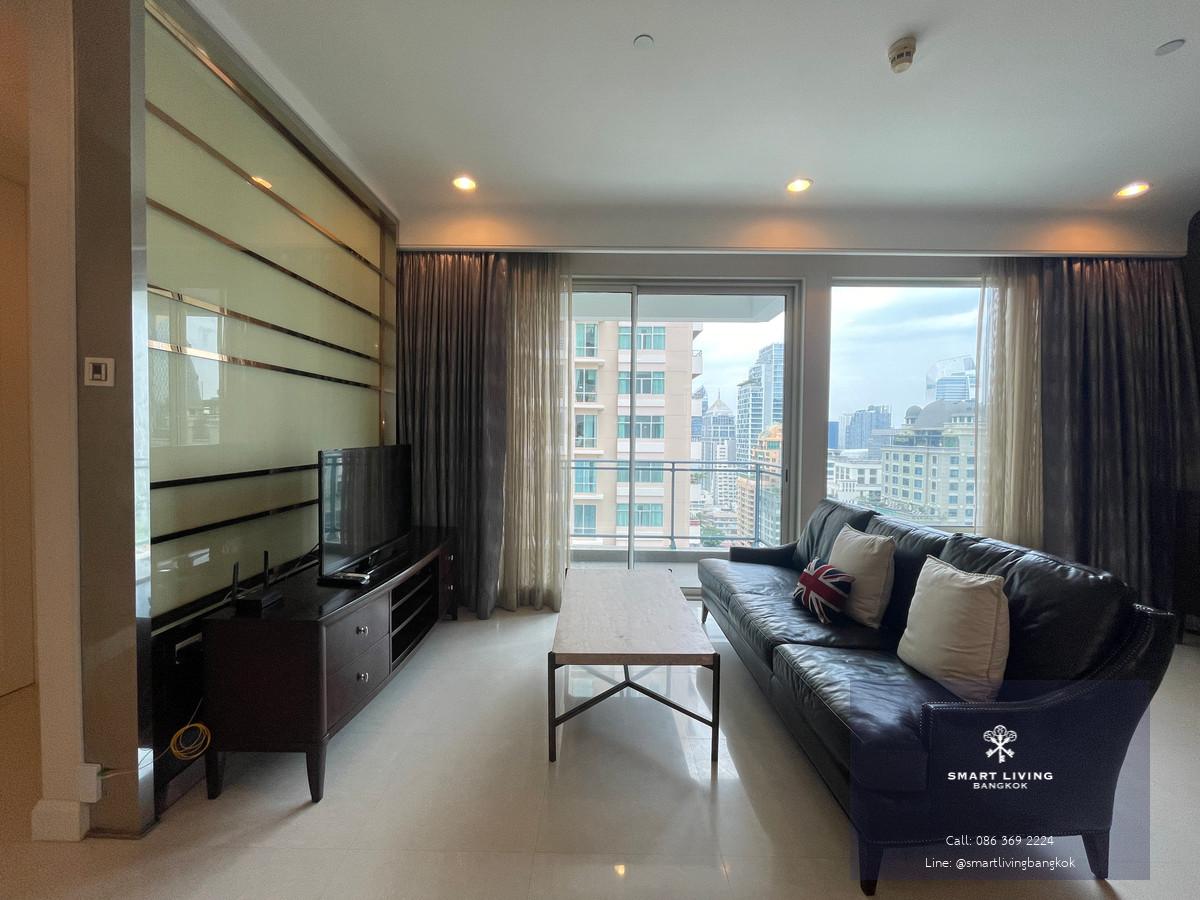 ให้เช่า คอนโด   Q Langsuan  2 ห้องนอน 106 ตร.ม.  ใกล้BTS ชิดลม ใกล้ สวนลุมพินี