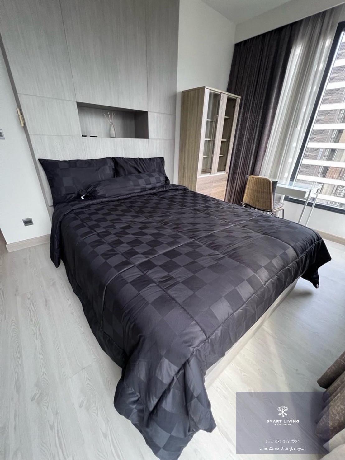 คอนโด M Thonglor 2 ห้องนอน เลี้ยงสัตว์ได้ พร้อมผู้เช่าและรายได้จากค่าเช่าถึงปี 2028