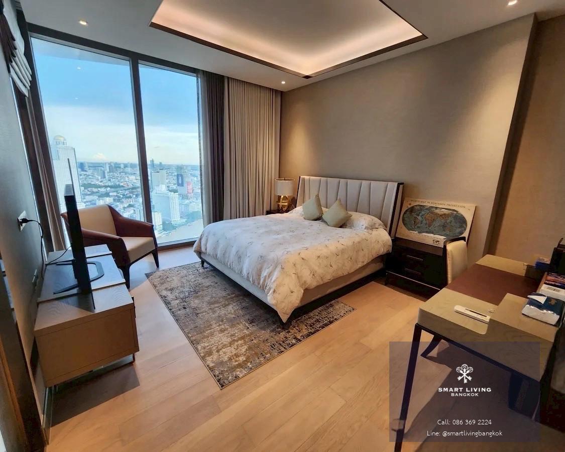 ขายคอนโดหรู ดูเพล็กซ์ 2 ห้องนอน ริมแม่น้ำเจ้าพระยา ใกล้ ICONSIAM