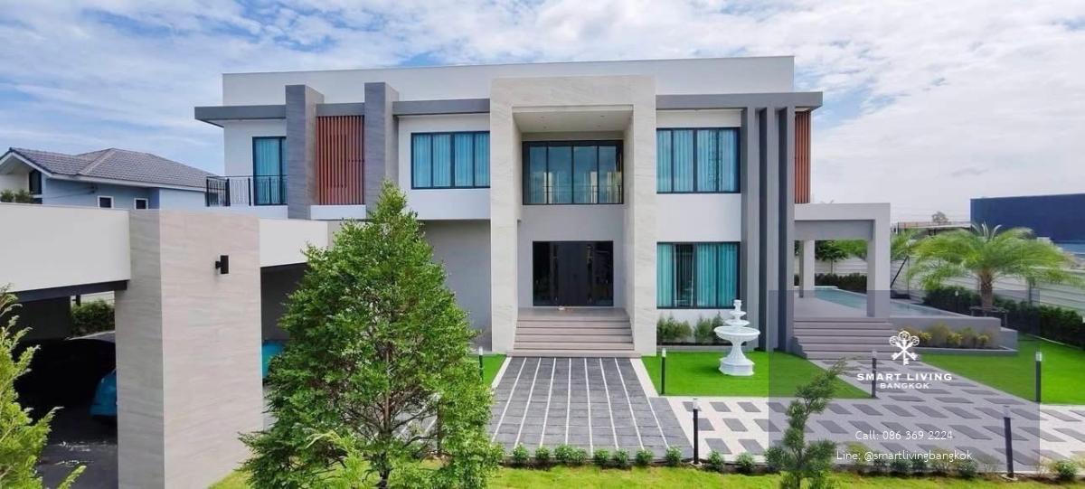 ขายบ้านเดี่ยว รังสิต คลอง 2 บ้านหรูพร้อมสระว่ายน้ำ ทำเลใกล้ฟิวเจอร์พาร์ครังสิต