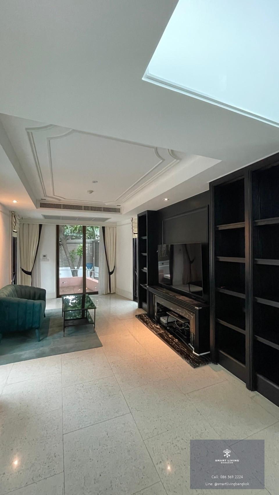 ให้เช่าที่พักอาศัยสุดหรู Baan Lux Sathorn สเปซกว้าง 386 ตร.ม. 3 ห้องนอน ทำเลใจกลางสาทร (CBD)